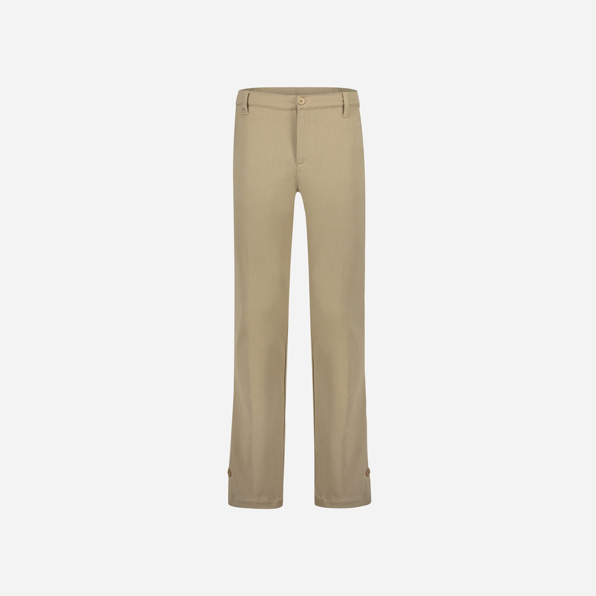 Flared Pantalon in Light Brown