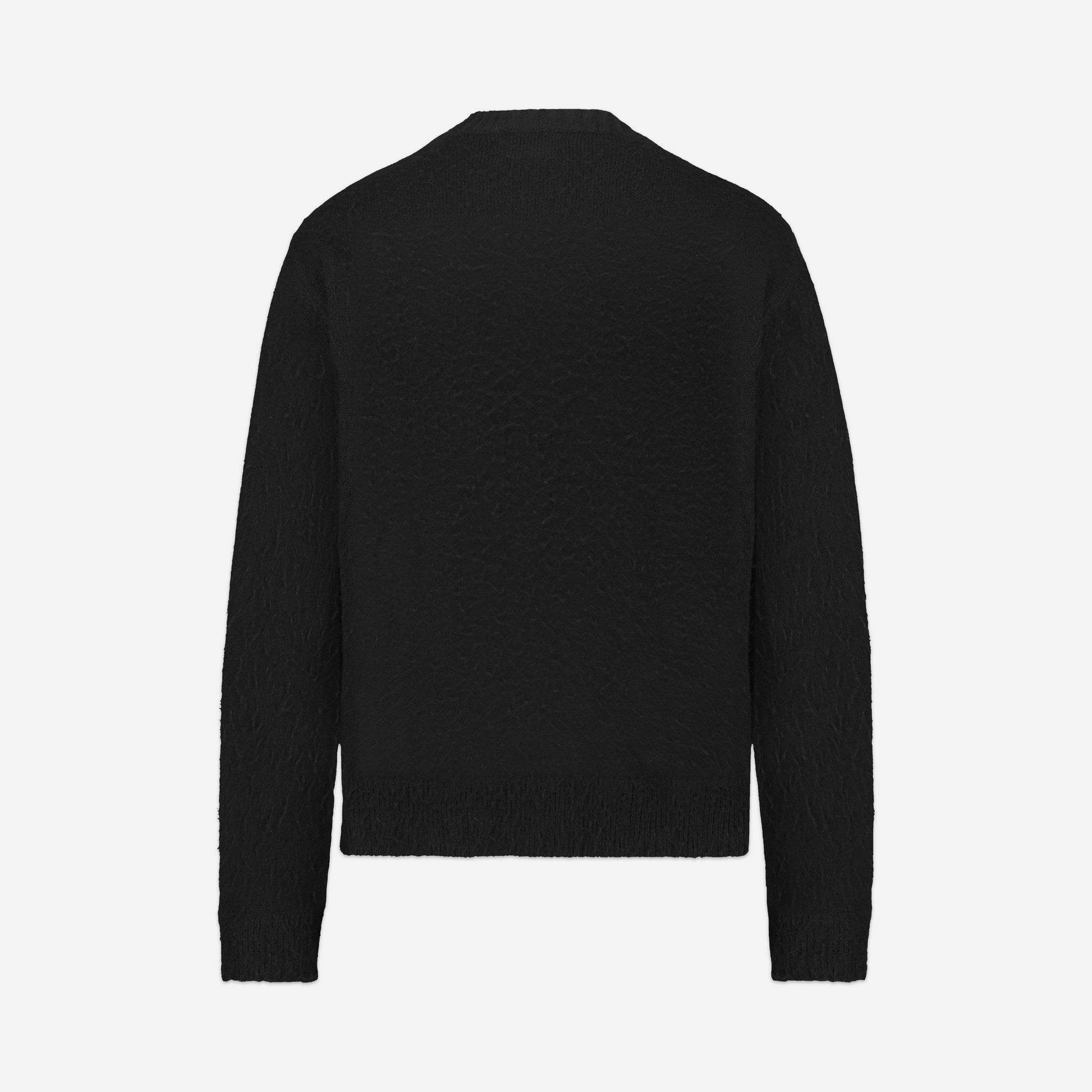 Knitted Joker Sweater in Black