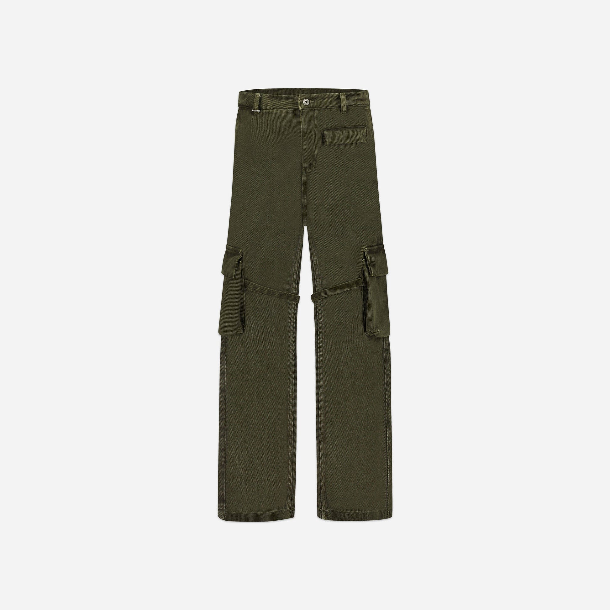 Phone Pocket Cargo Pants Green