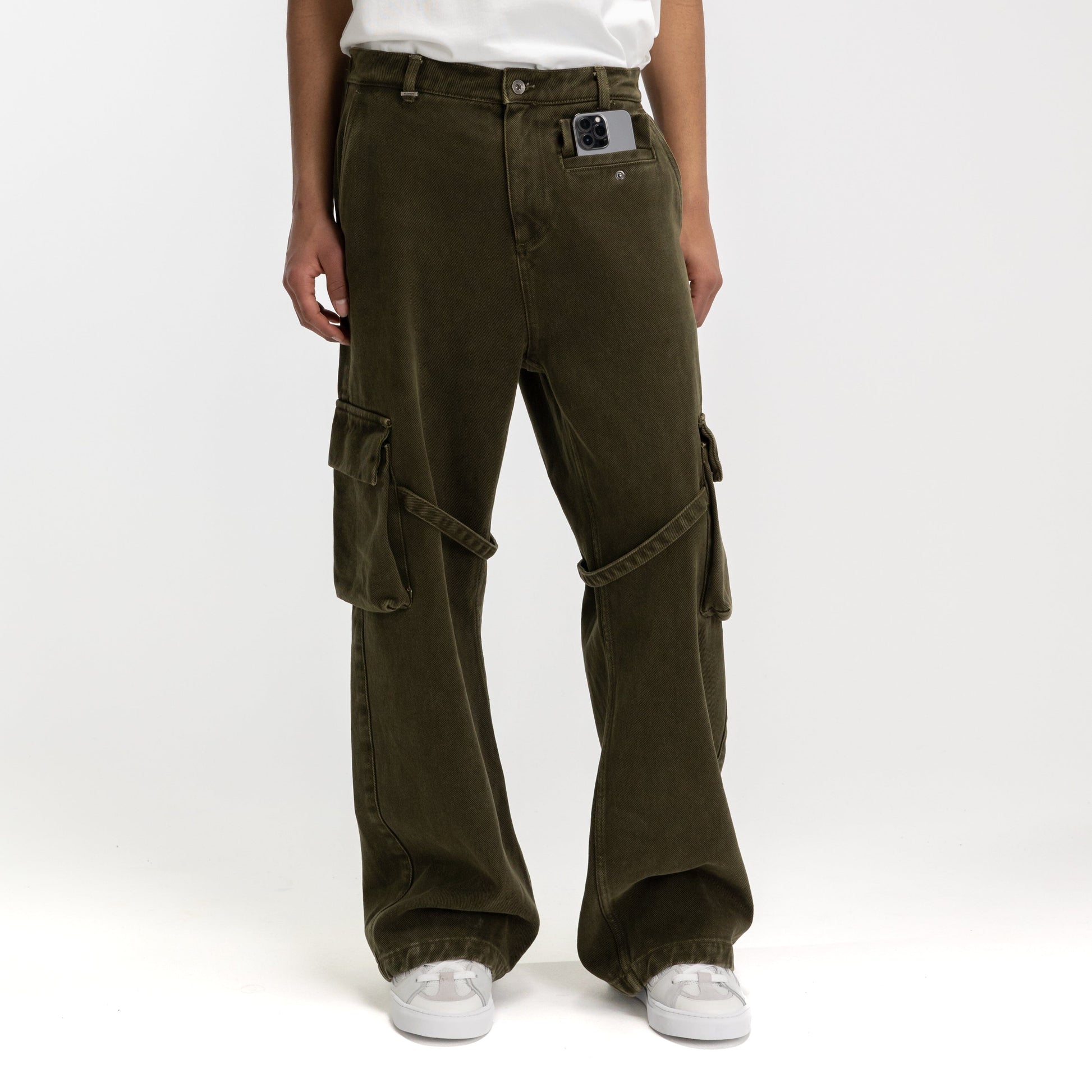 Phone Pocket Cargo Trousers