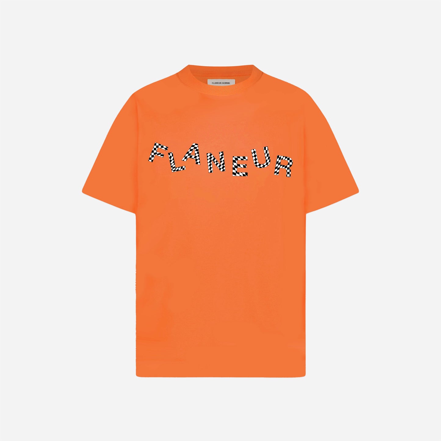 Shuffled Logo T-Shirt Orange