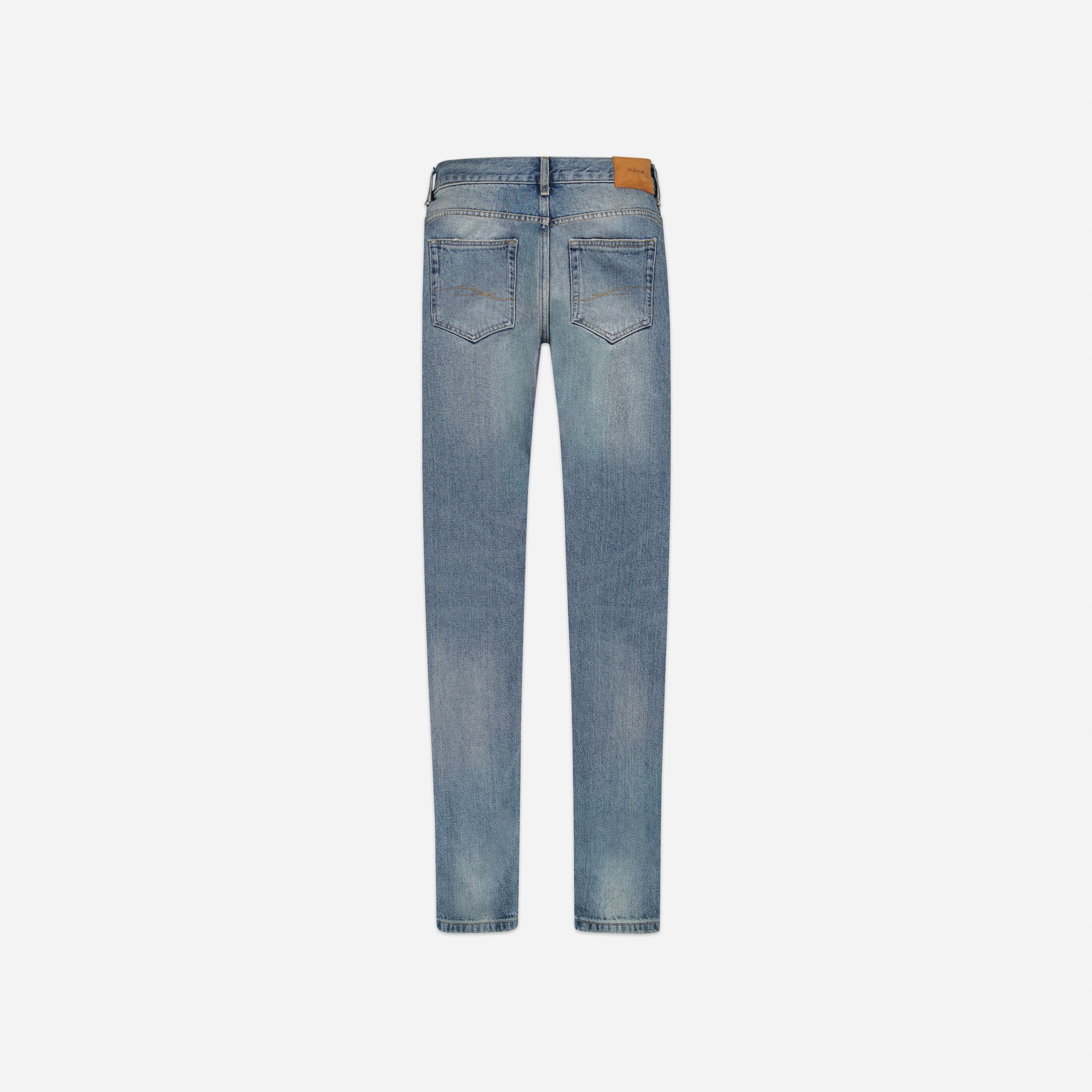 Slim Jeans Vintage Blue Denim
