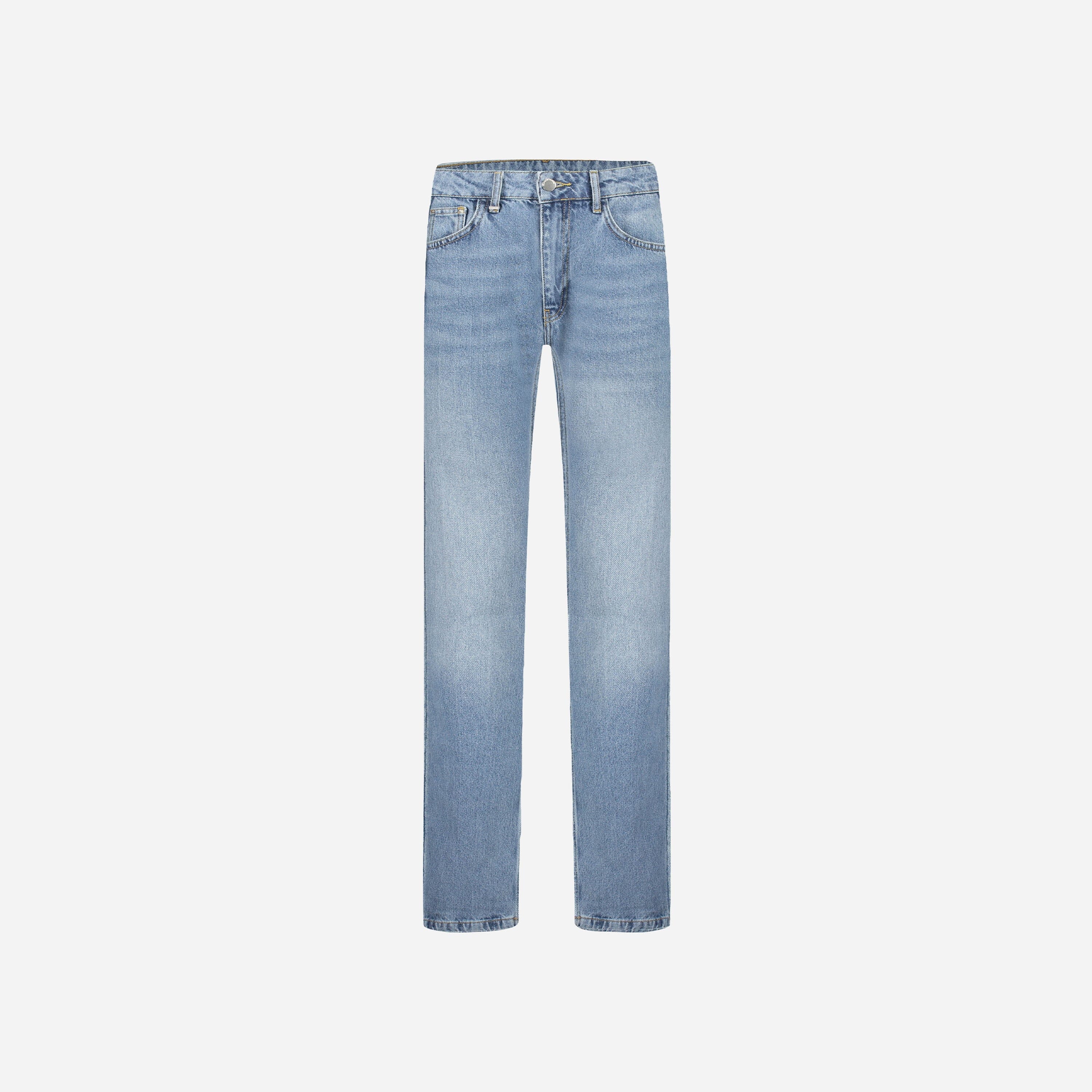 Straight Jeans Blue Denim