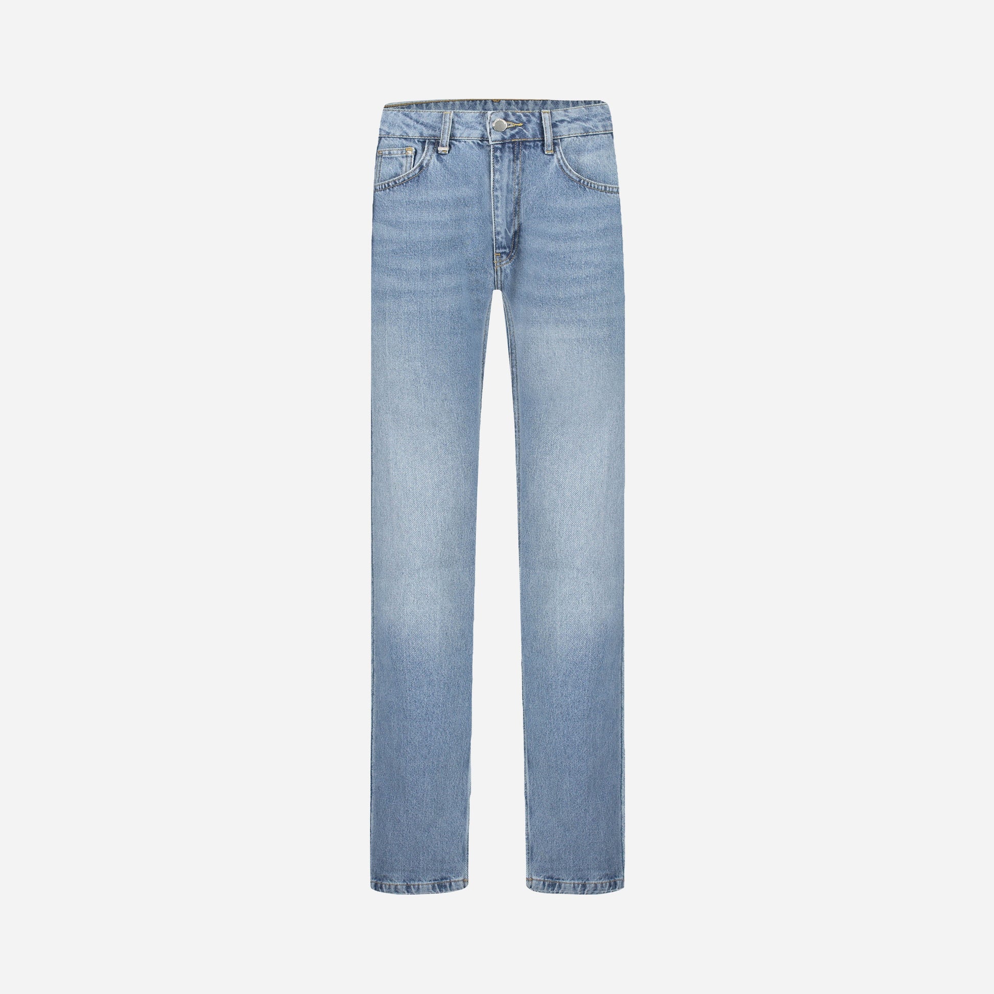 Straight Jeans in Blue Denim